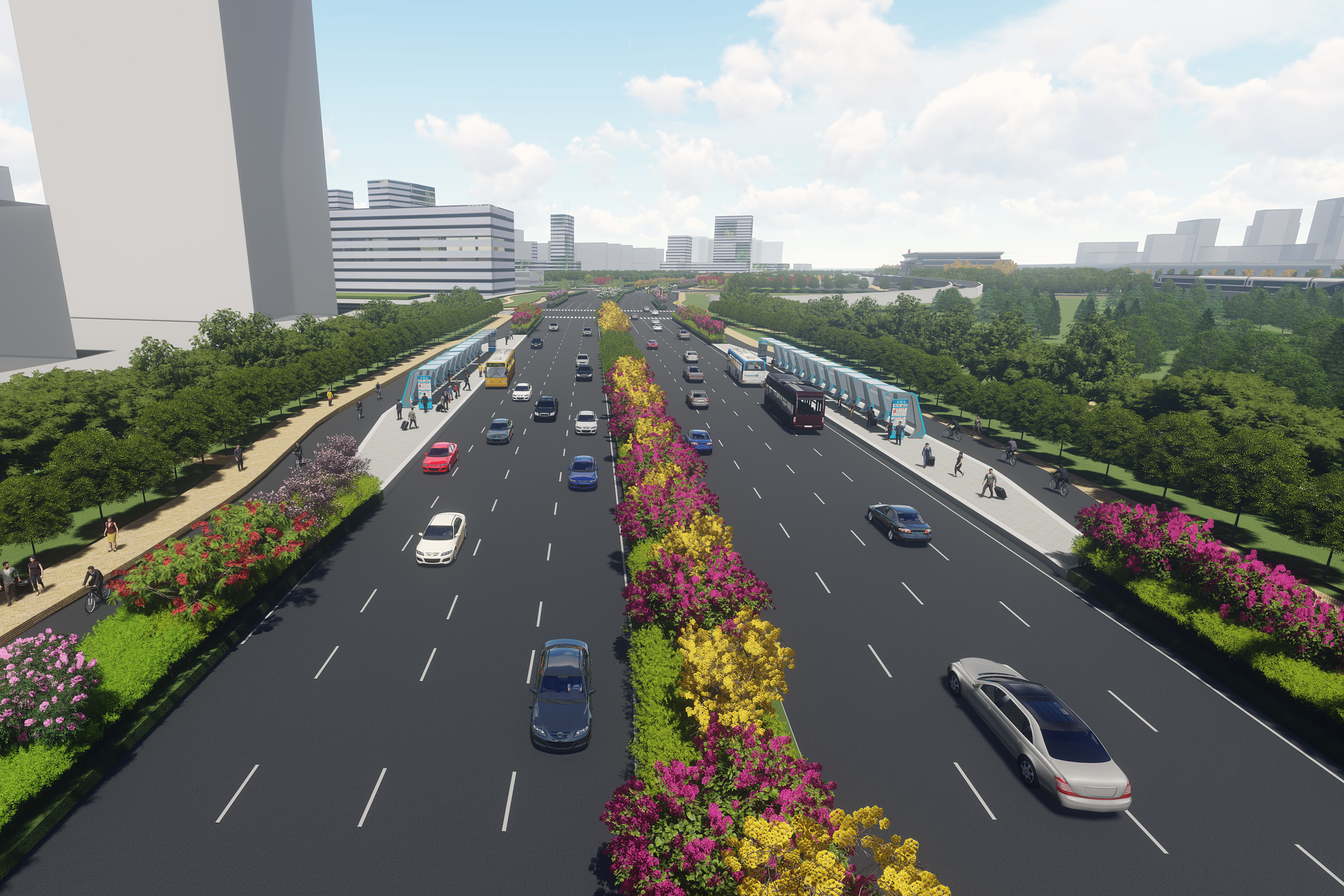 道路工程--周口市高铁片区道路及综合管廊项目