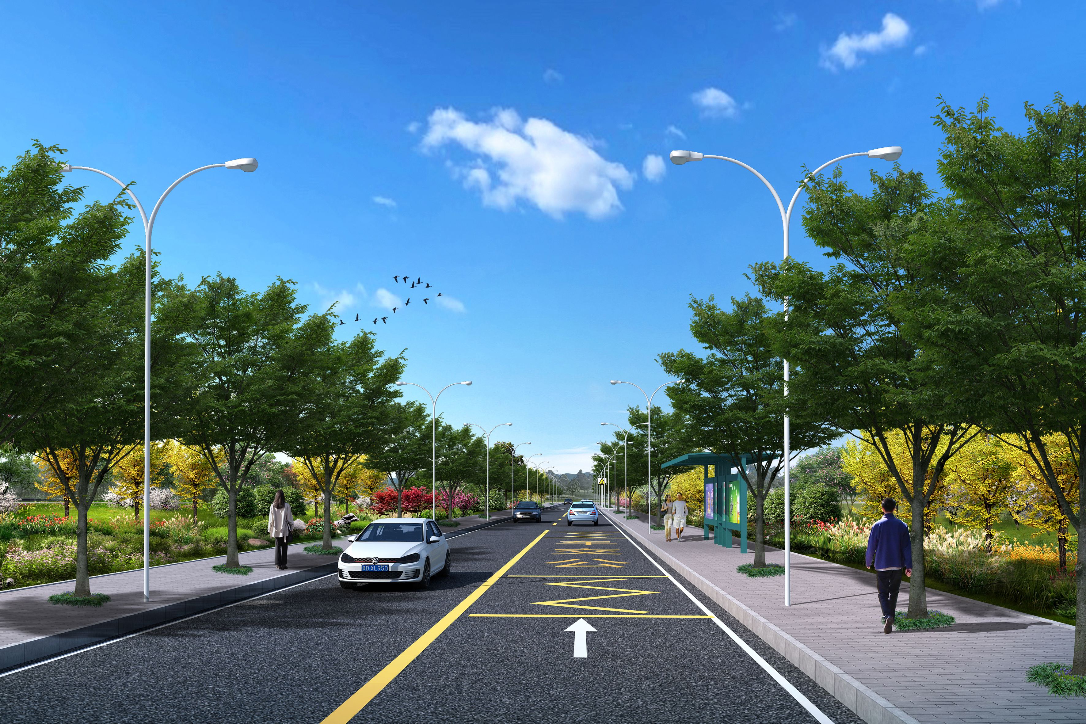 道路工程--儋州市滨海新区白马井南片区基础设施项目